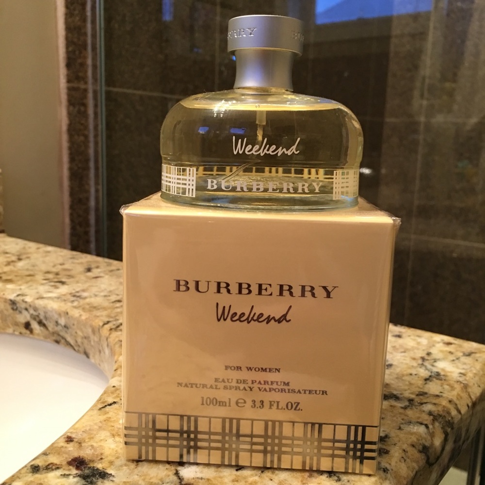 AUTHENTIC Burberry Weekend EDP 3.3fl oz - OPENED